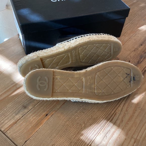 Chanel espadrilles black size 38. - Picture 3 of 4